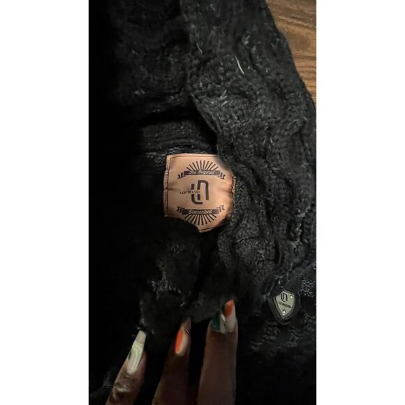 Leif Nelson Slim Fit Cable Knit Pullover Turtle Neck Sweater Mens Sz Small - Picture 7 of 12